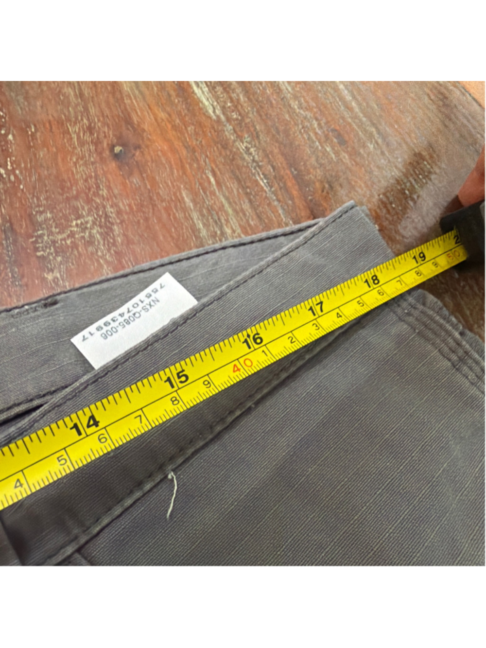 Wrangler RIGGS Ranger Work Pants 36x30 Gray Ripstop Utility Cargo NWT - Picture 5 of 10